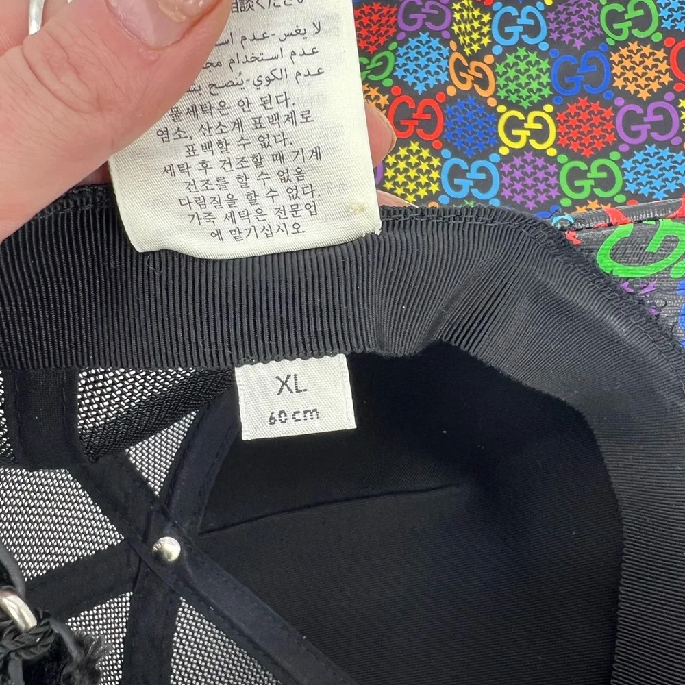 Gucci Psychedelic GG baseball hat - Picture 8 of 10